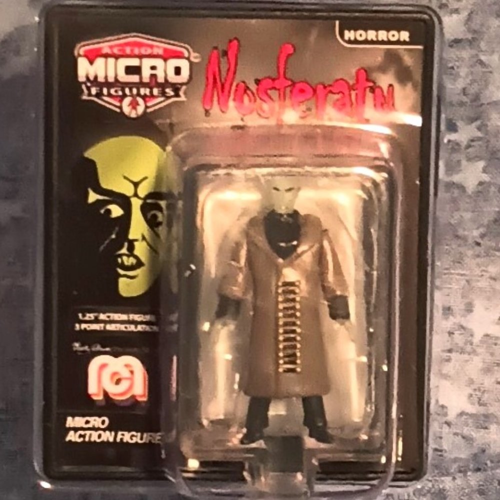 NWT 2021 World's Smallest Micro Action Figures Mego Horror NOSFERATU